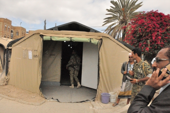 Yemen’deki Sahra hastanesi 1 milyonu aşkın kişiye umut oldu